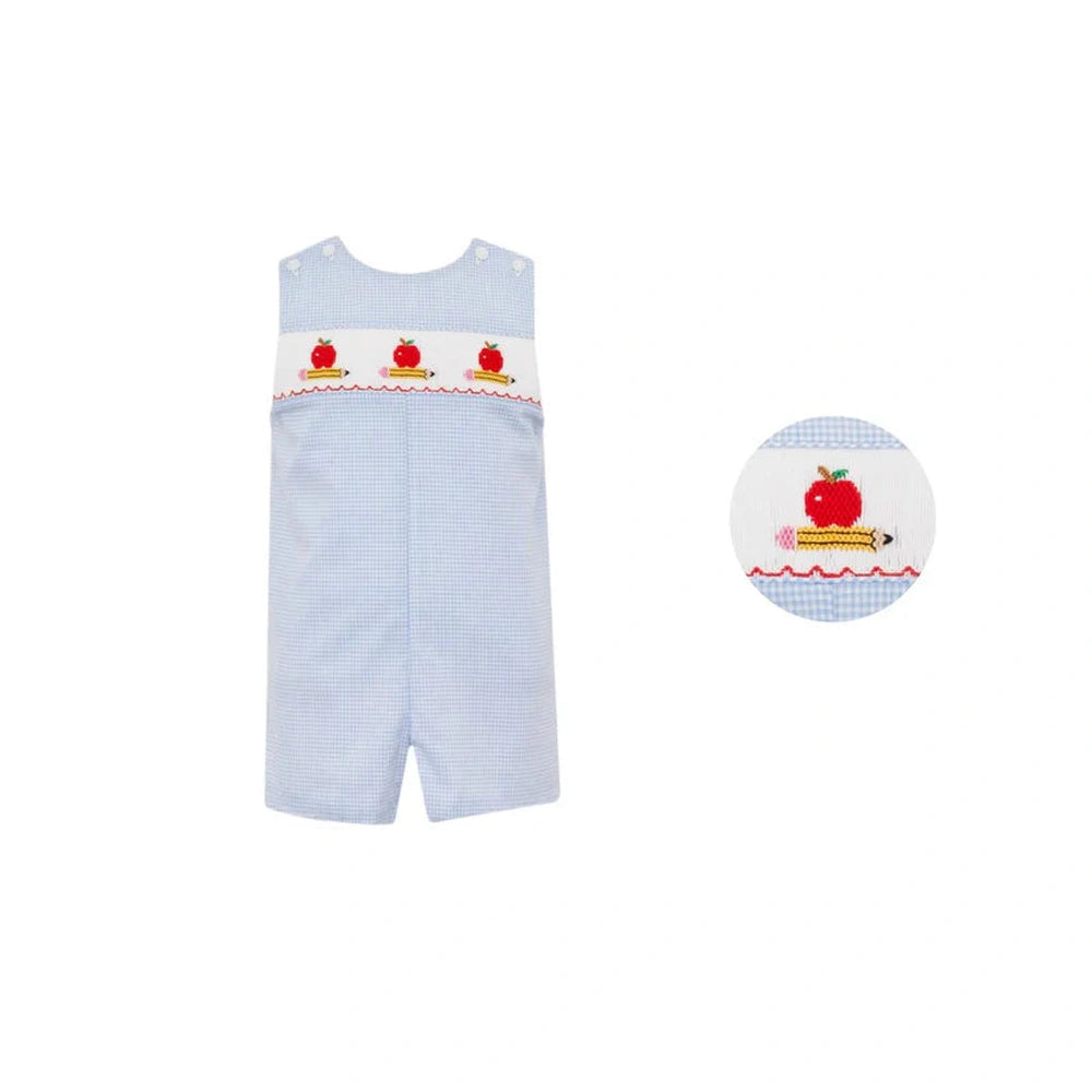 APPLES & PENCILS SMOCKED JON JON