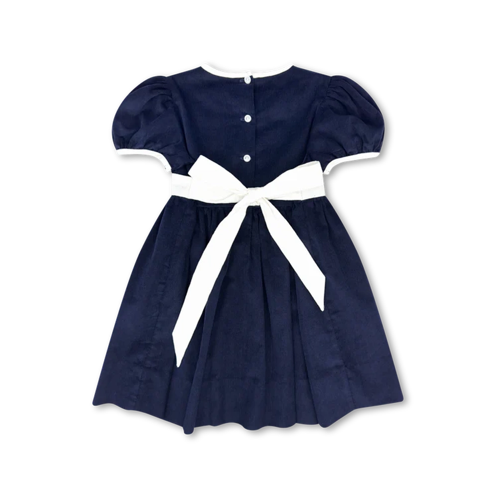 Blissful Band Dress - High Point Navy Cord