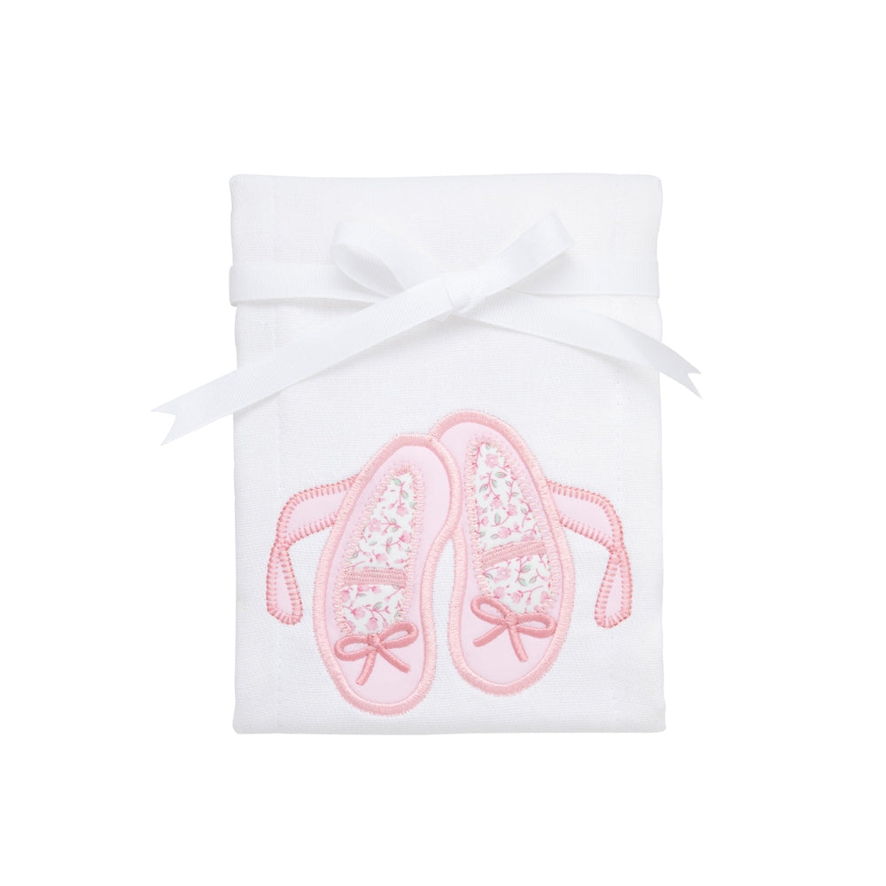 Ballerina Burp Cloth