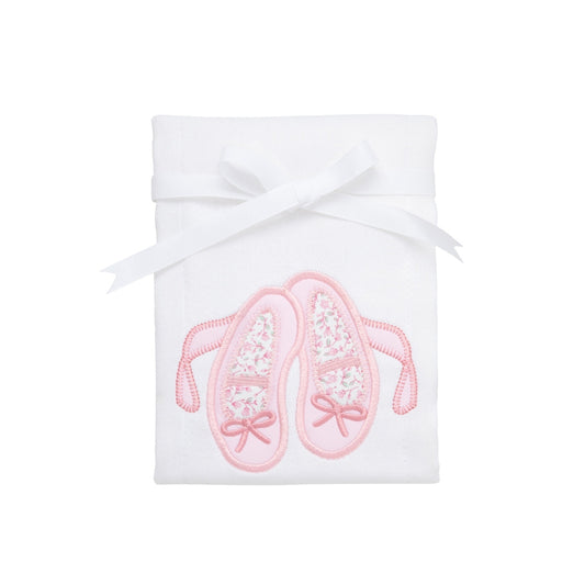 Ballerina Burp Cloth
