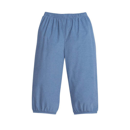 Banded Pants - Stormy Blue Corduroy