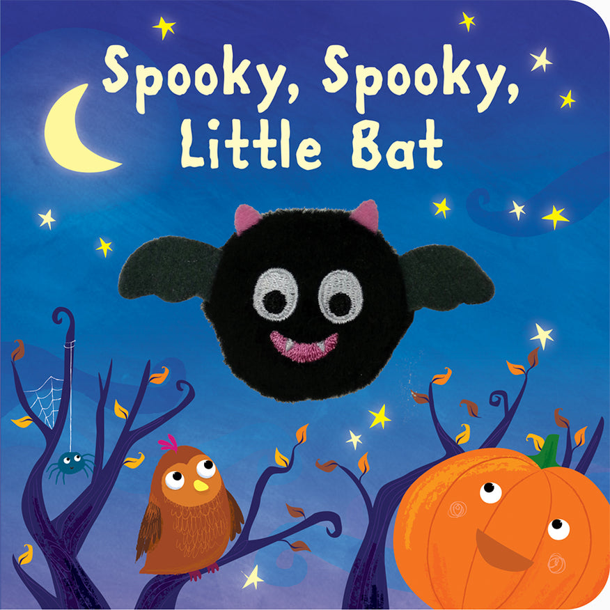 Spooky, Spooky, Little Bat Halloween Finger Puppet Book