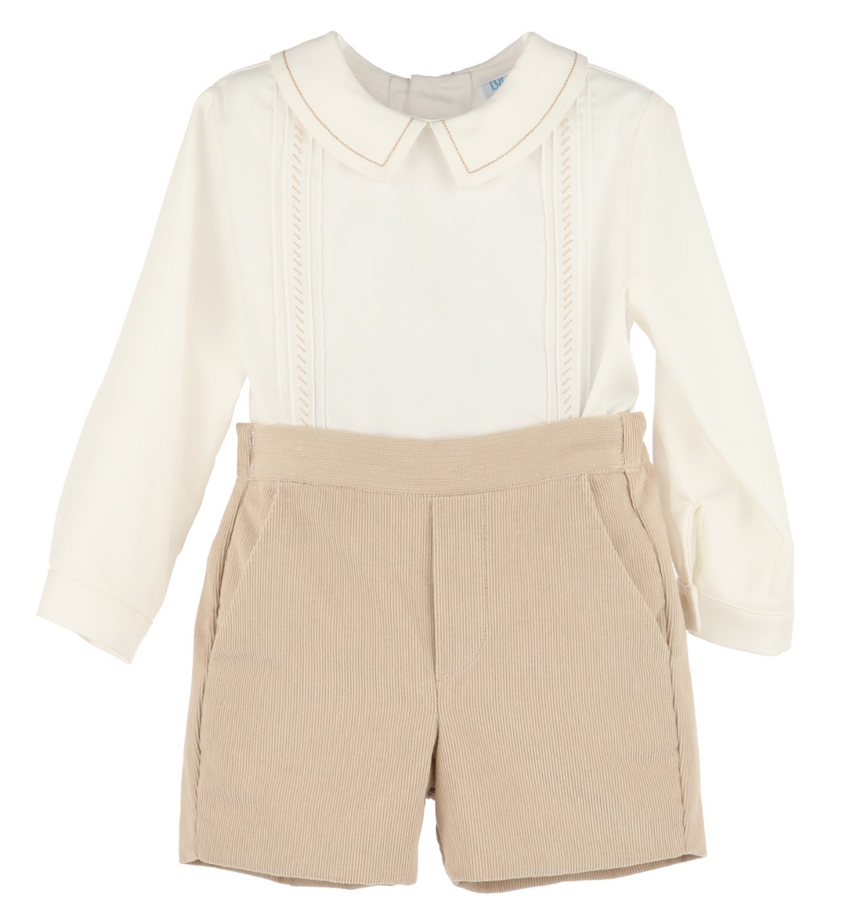 Minicord Boy Set - Beige