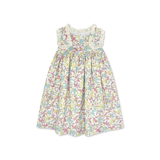 Frances Flap Dress - Bellflower Blossom