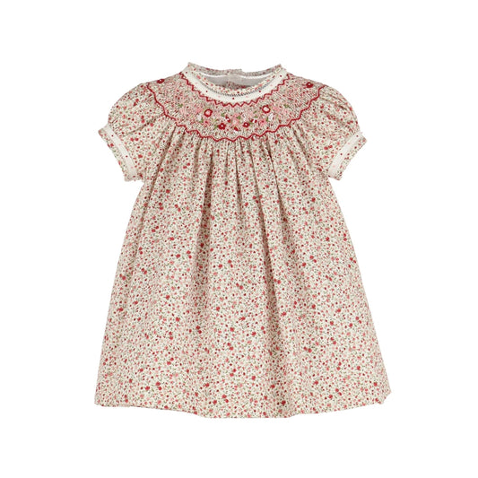 Luli & Me - Berry Garland Smock Bishop