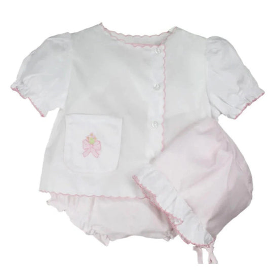 BOW SHADOW BLOOMER SET