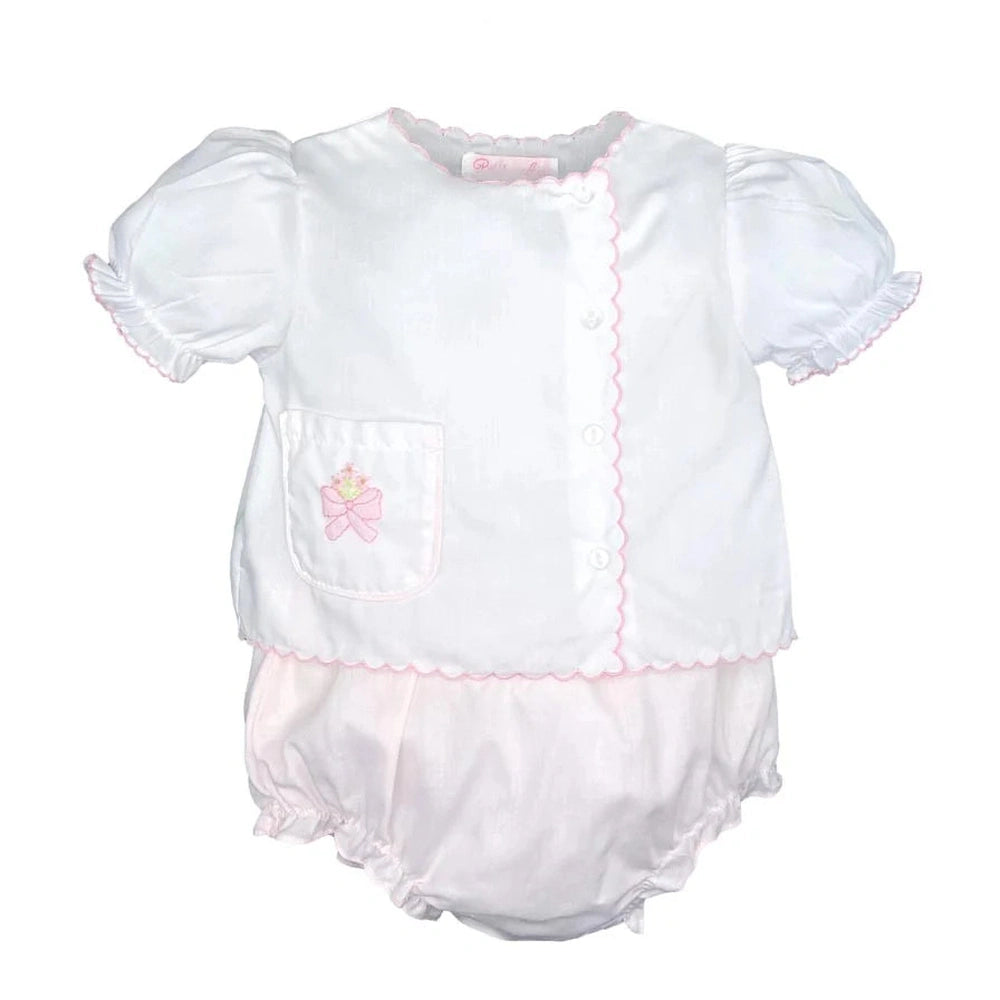 BOW SHADOW BLOOMER SET