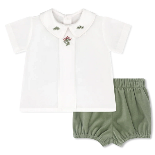 Jonathan Bloomer Set - Leyland Green Velvet
