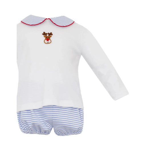 Rudolph Knit Bloomer Set