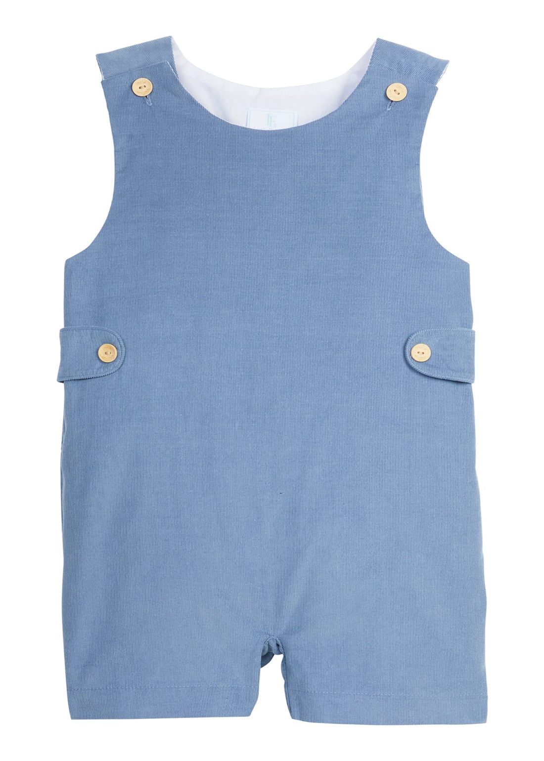 Button Tab John John - Stormy Blue Corduroy