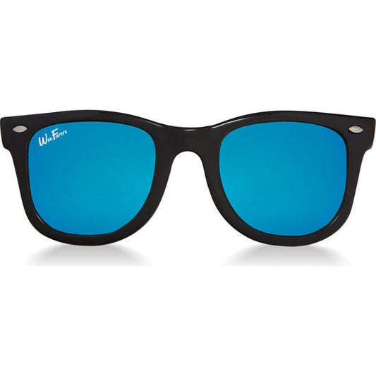 Polarized WeeFarers - Black with Ocean Blue