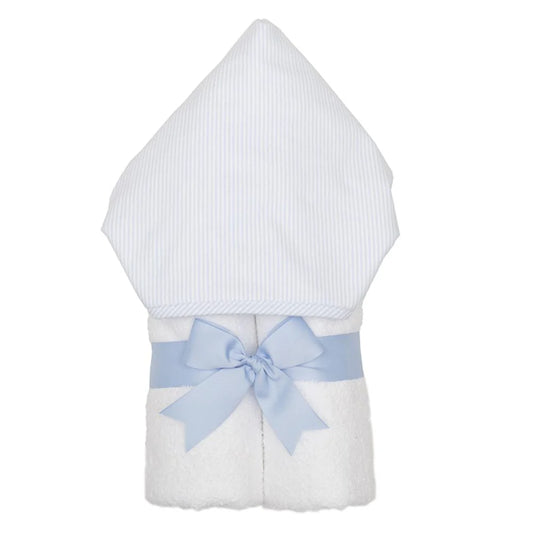 Blue Seersucker Everykid Towel