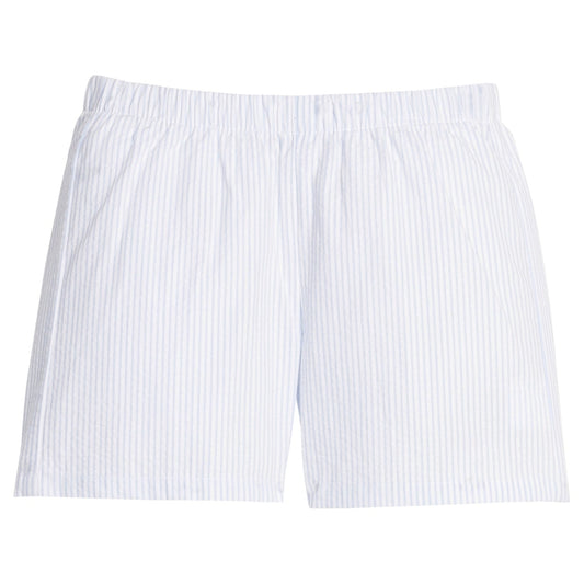 Basic Short - Light Blue Seersucker
