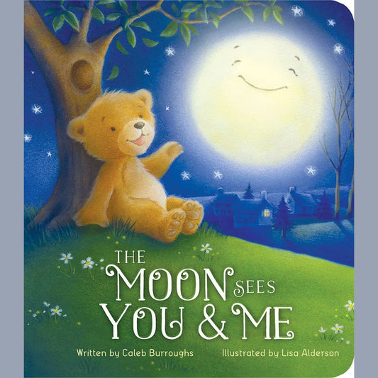 The Moon Sees You and Me Book