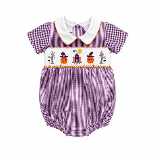 Halloween Smocked Boy Bubble