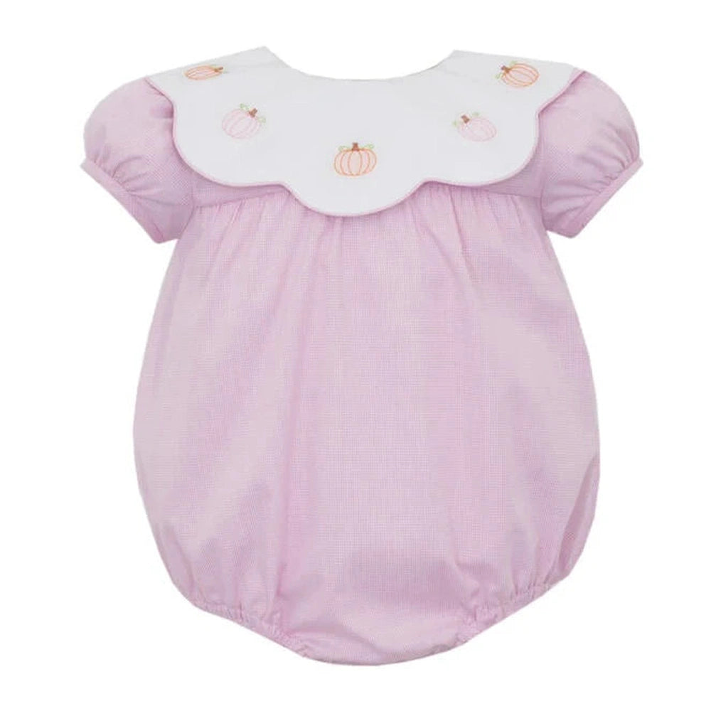 Pink Pumpkin Shadow Stitch Bubble - Anavini