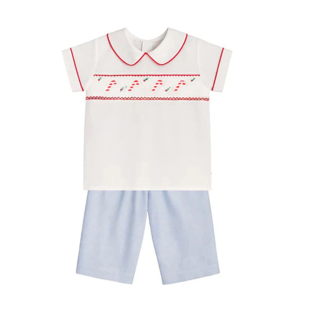 Drew Pant Set - Candy Cane