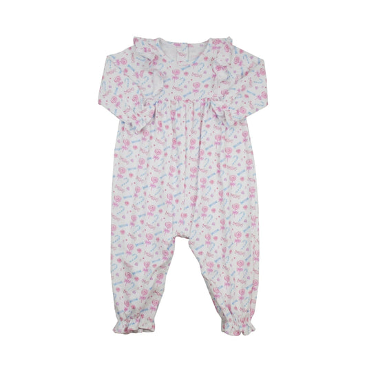 Pastel Holiday Candy Romper