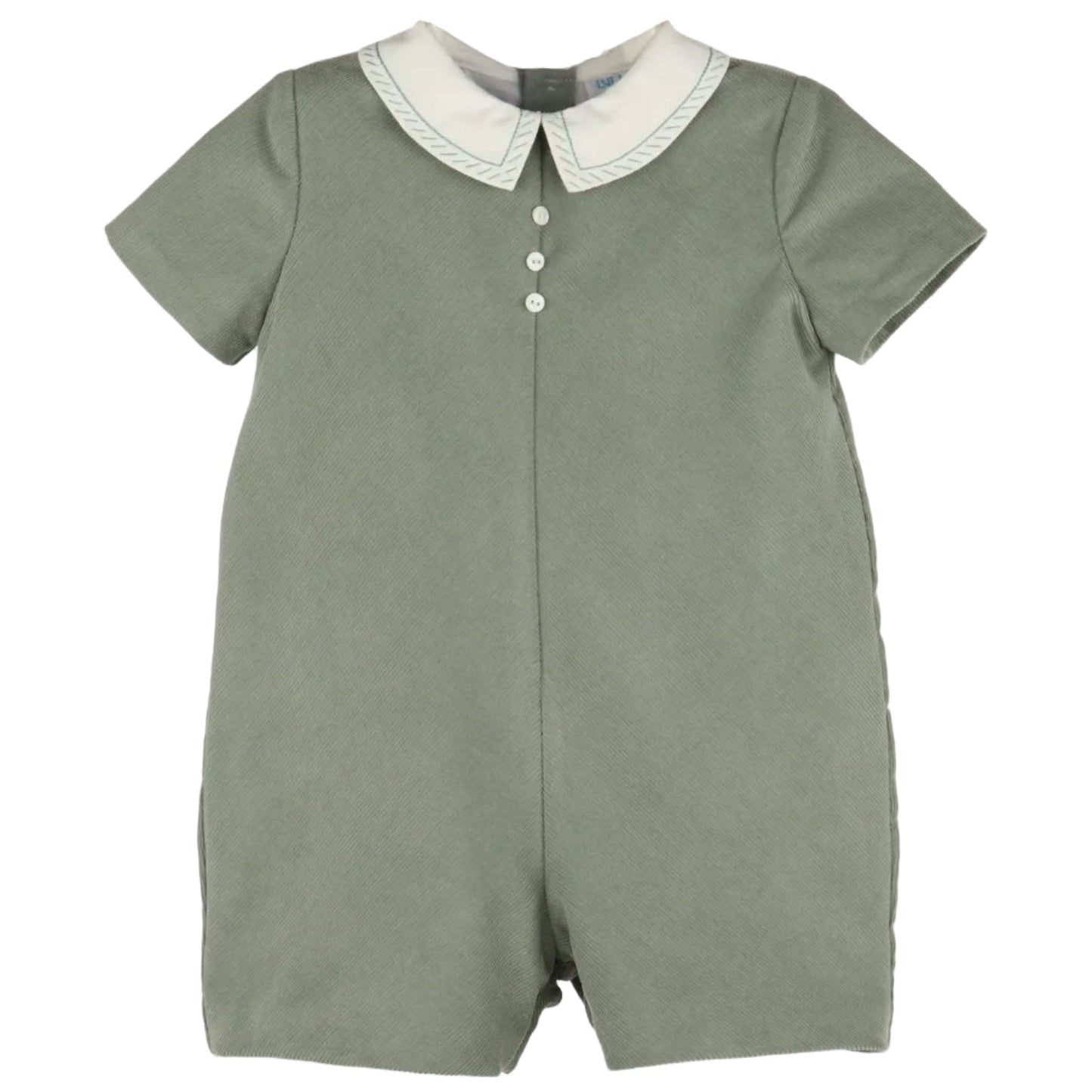 Cozy Corduroy Boy Bubble - Green