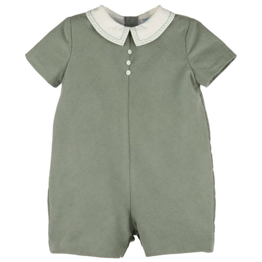 Cozy Corduroy Boy Bubble - Green