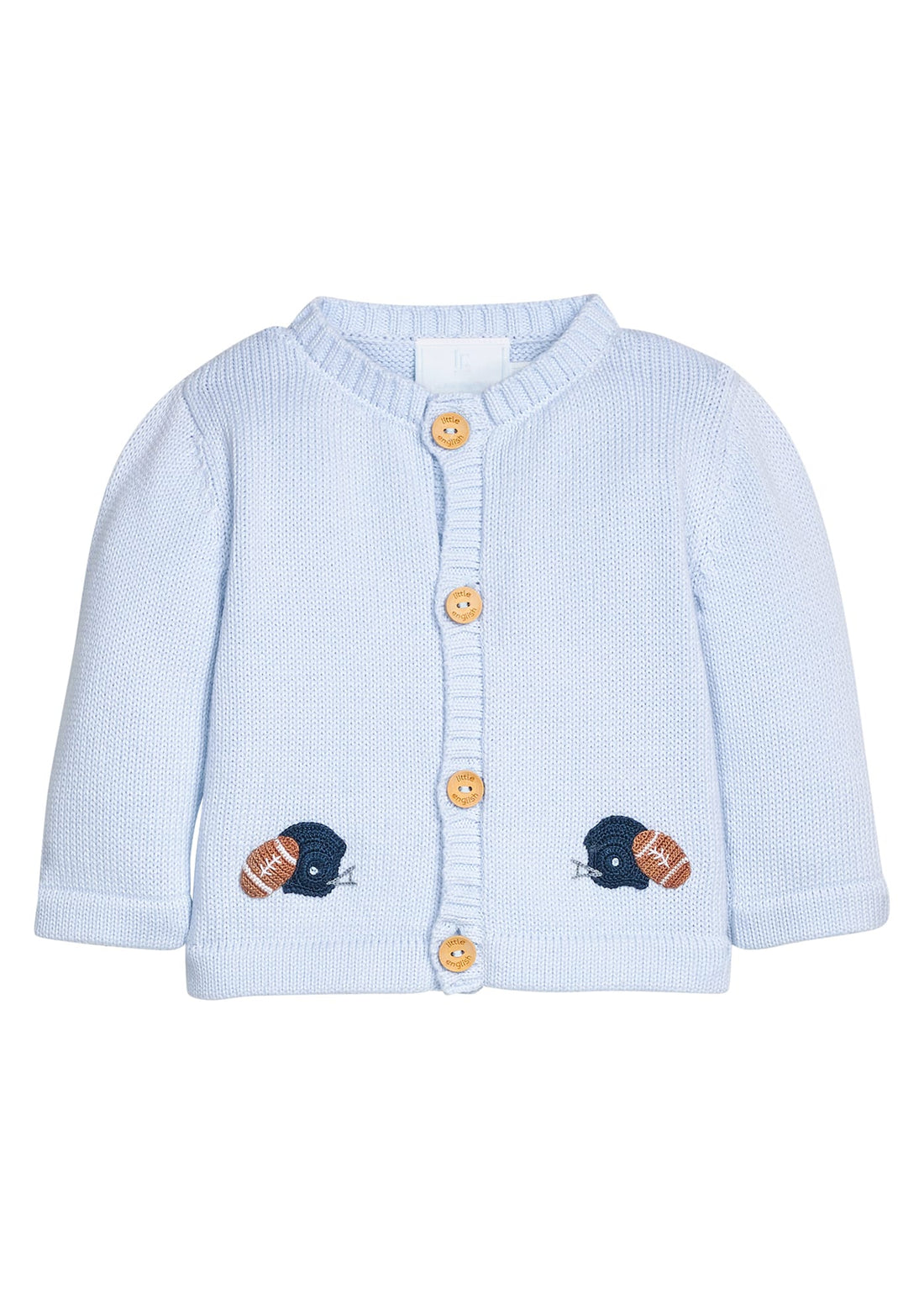 Crochet Cardigan - Football Helmet