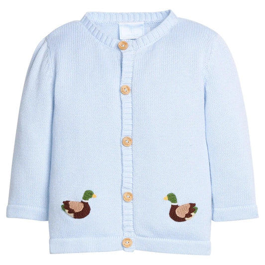 Crochet Cardigan - Mallard