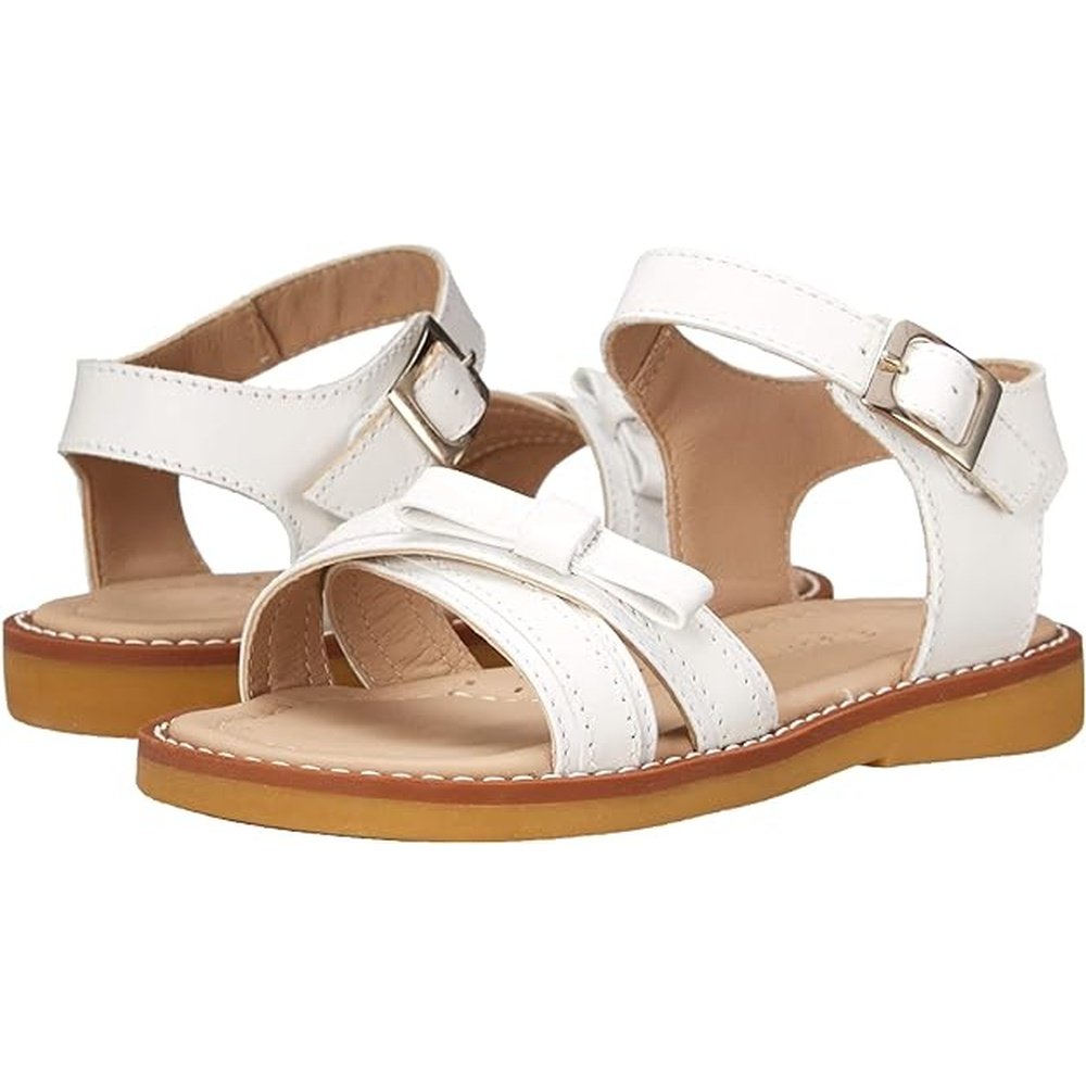 White Lili Bow Sandal