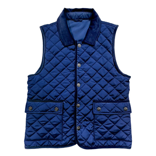 Derby Field Vest - Navy Blue