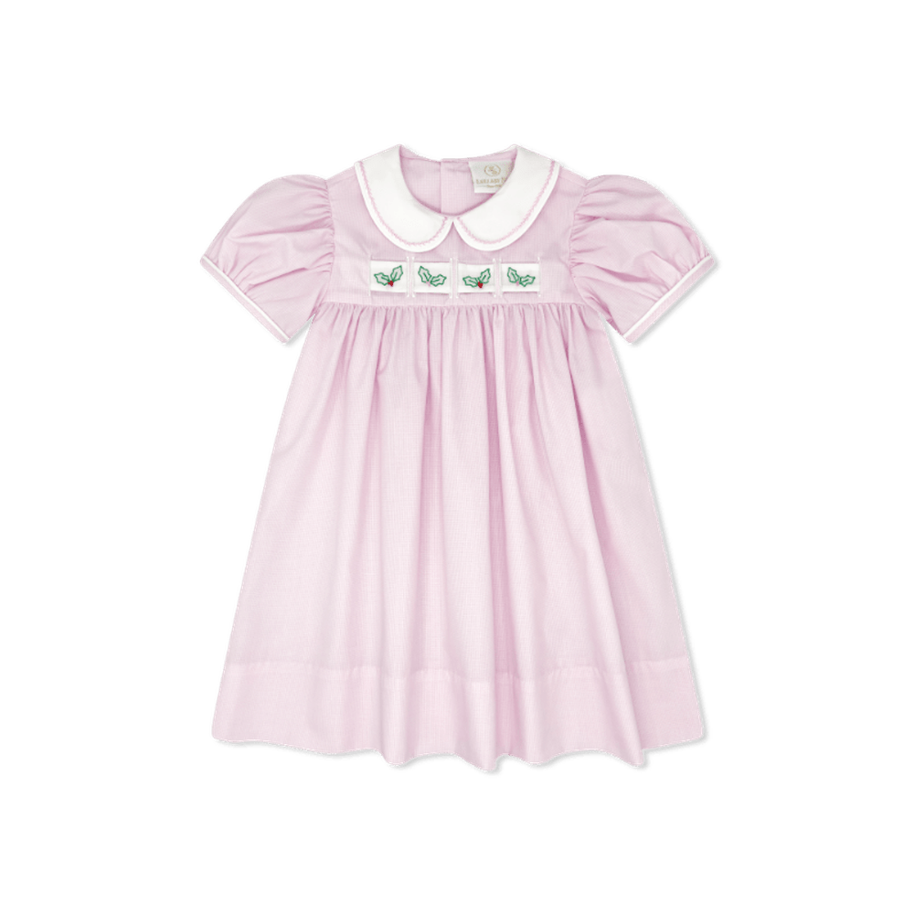 Ruth Ribbon Dress - Baby Pink