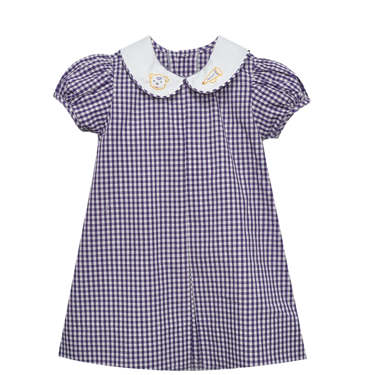 Tiger Girl Dress - Purple/Gold