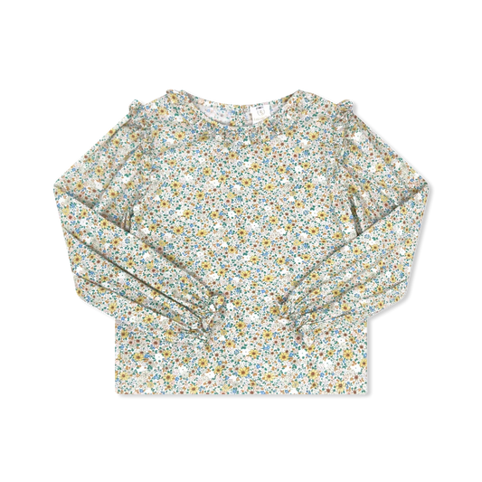 Evelyn Blouse Long Sleeve - Tupelo Floral