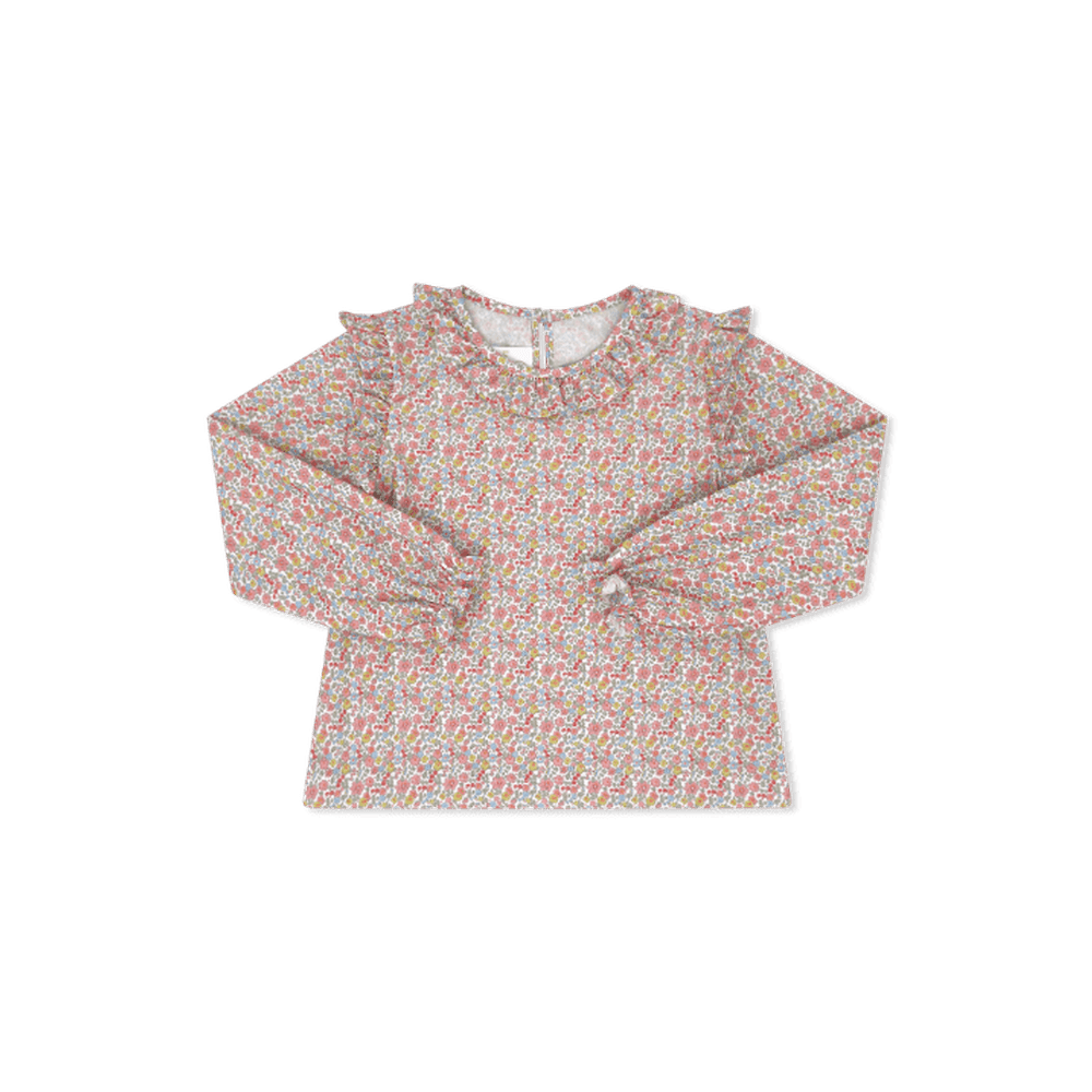 Evelyn Blouse Long Sleeve - Autumn Garden