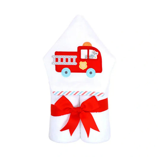 Fire Truck Bath Towel