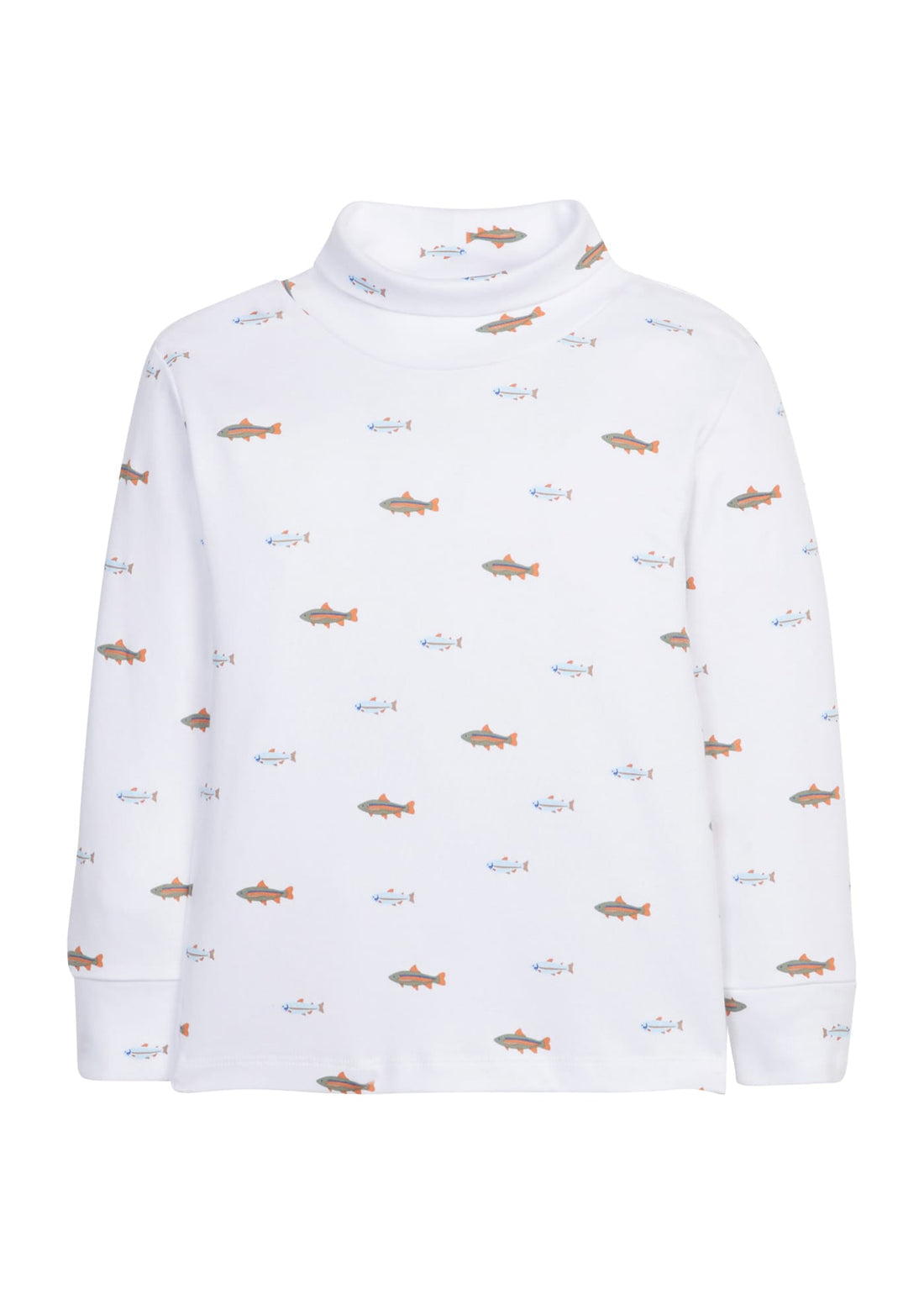 Printed Turtleneck - Fish