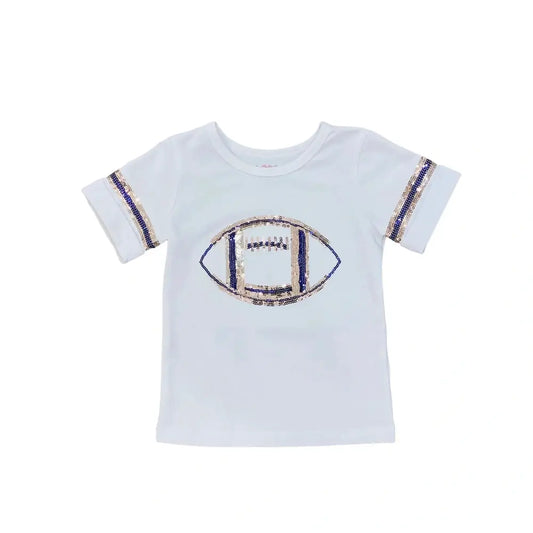 LSU Football Sequin Shirt