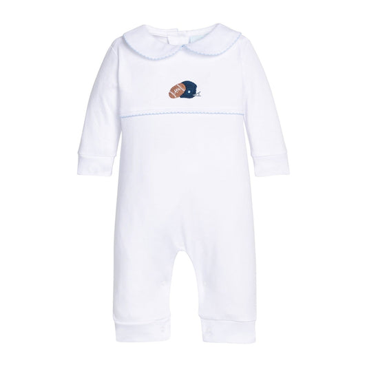Crochet Playsuit - Football Helmet