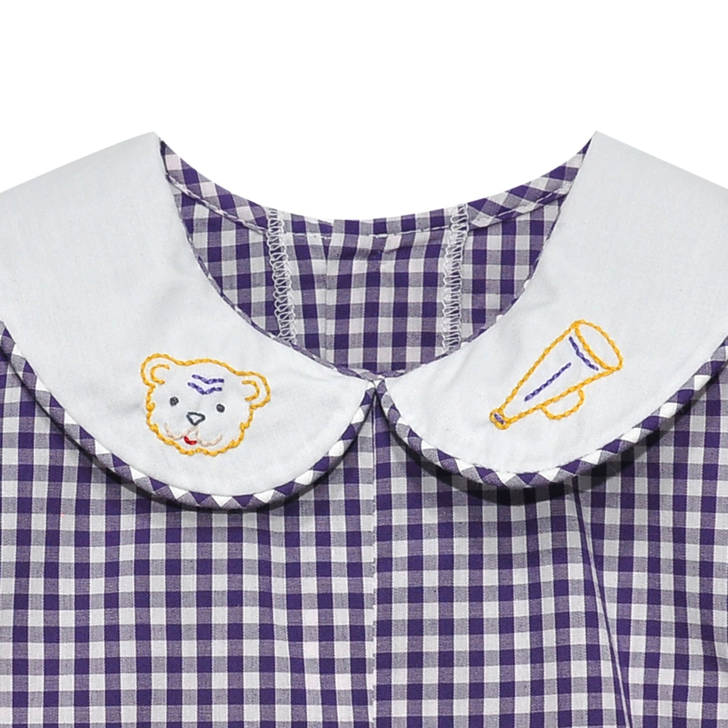 Tiger Girl Dress - Purple/Gold