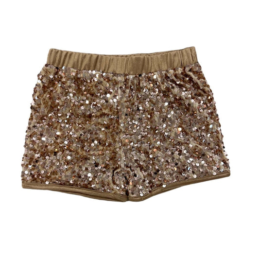 Gold Sequin Shorts