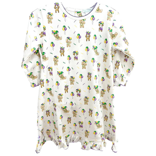 Mardi Gras Puppy Gown