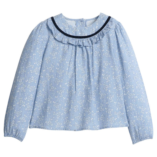 Amelia Blouse - Greystone Floral