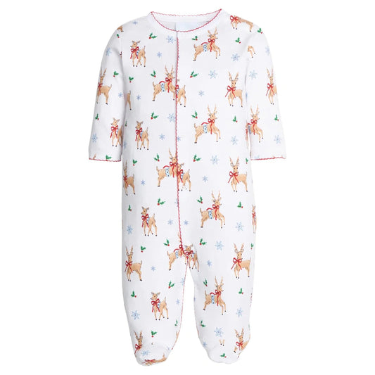 Printed Footie - Reindeer Games