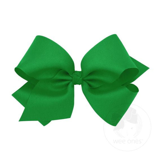 Wee Ones King Bow - GRN