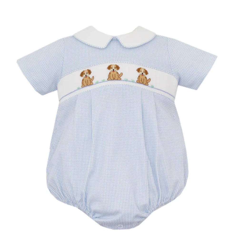 BLUE PUPPIES KNIT BUBBLE