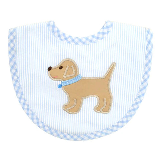 Blue Lab Puppy Medium Bib