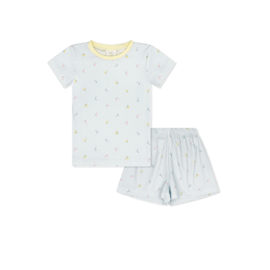 Landon Short Set - Beach Bounce, Yellow