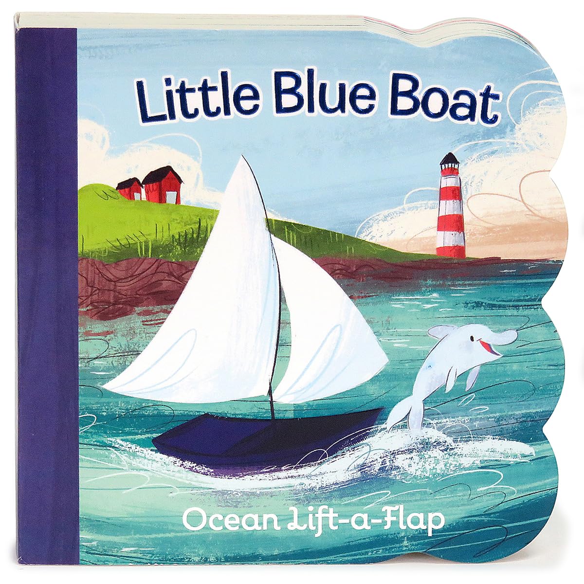 Little Blue Boat Lift-A-Flap Board Book