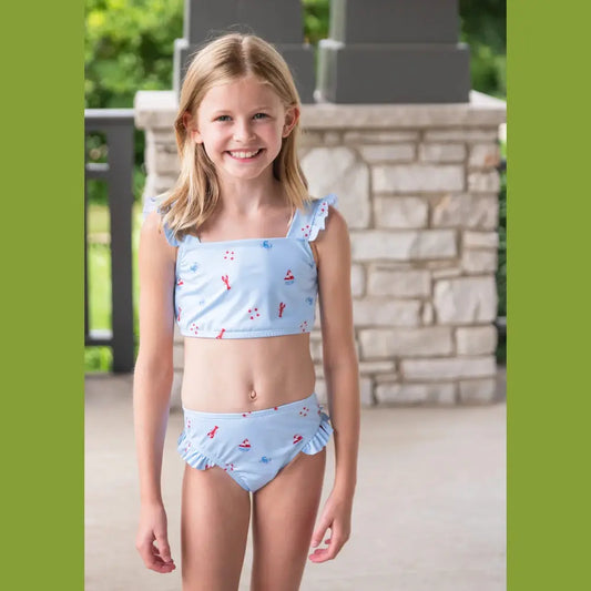 Maddox Two Piece Swim Lobster