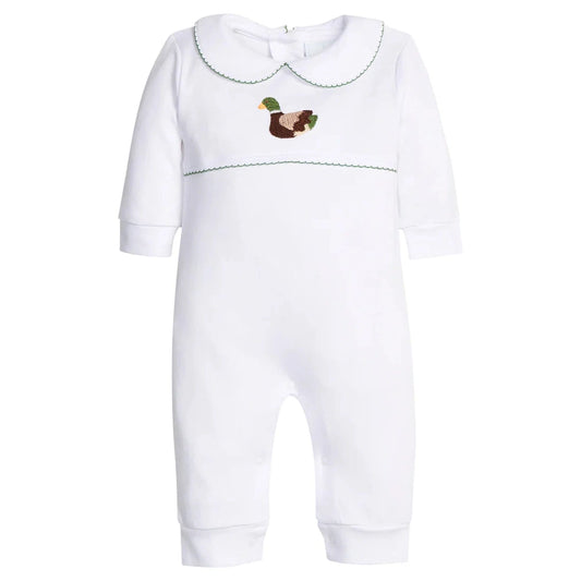 Crochet Playsuit - Mallard