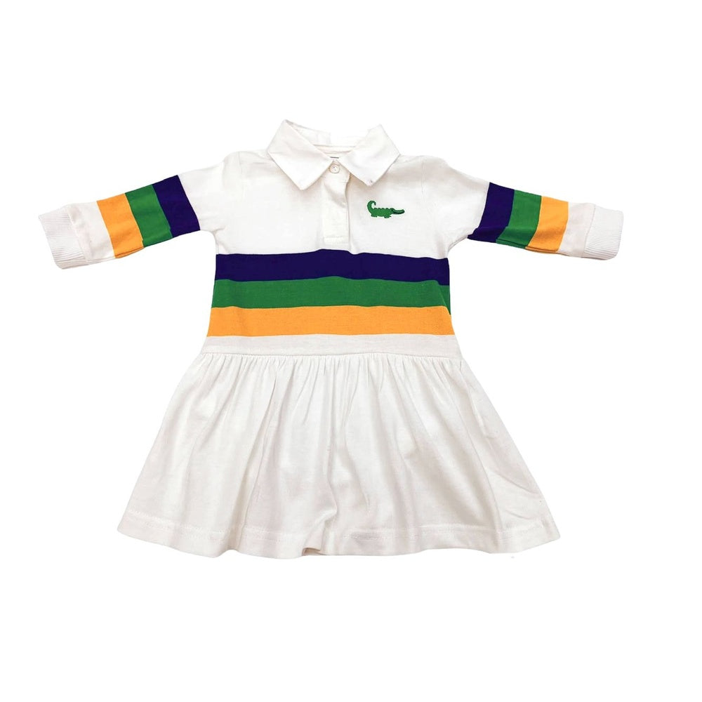 Penny Dress - Mardi Gras Rugby