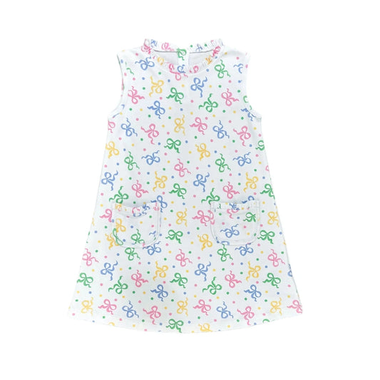 Margot Dress - Pastel Bows